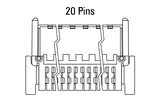 Toisí an phlug 20-phionna Zero8 claonta