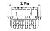 Toisí an phlug 20-phionna Zero8 claonta
