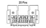 Toisí: Soicéad 20-phionna Zero8 claonta